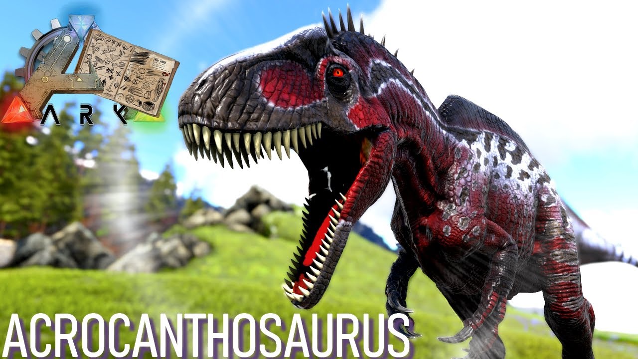 ACROCANTHOSAURUS - TAMING/CAPACITÉS/BOSS [Dino Dossier Mod 📖]
