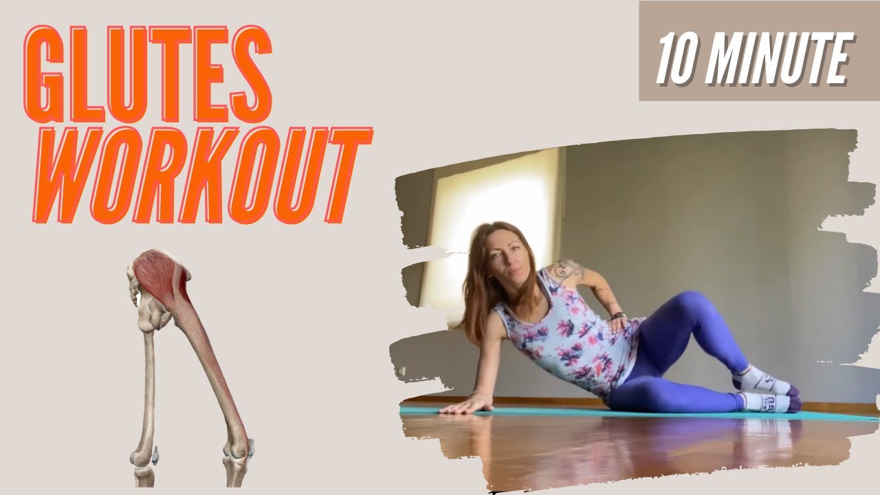 Γλουτοί, Προσαγωγοί, Απαγωγοί 10’ Pilates Workout | Mariasana