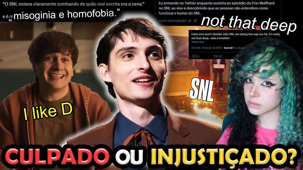 TODO MUNDO É O BABACA | o caos do episódio do Finn Wolfhard no SNL