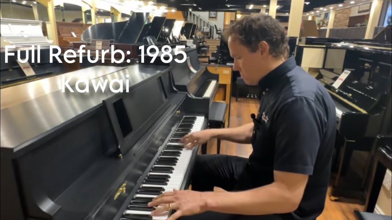 Refurbished & Refinished 1985 Kawai