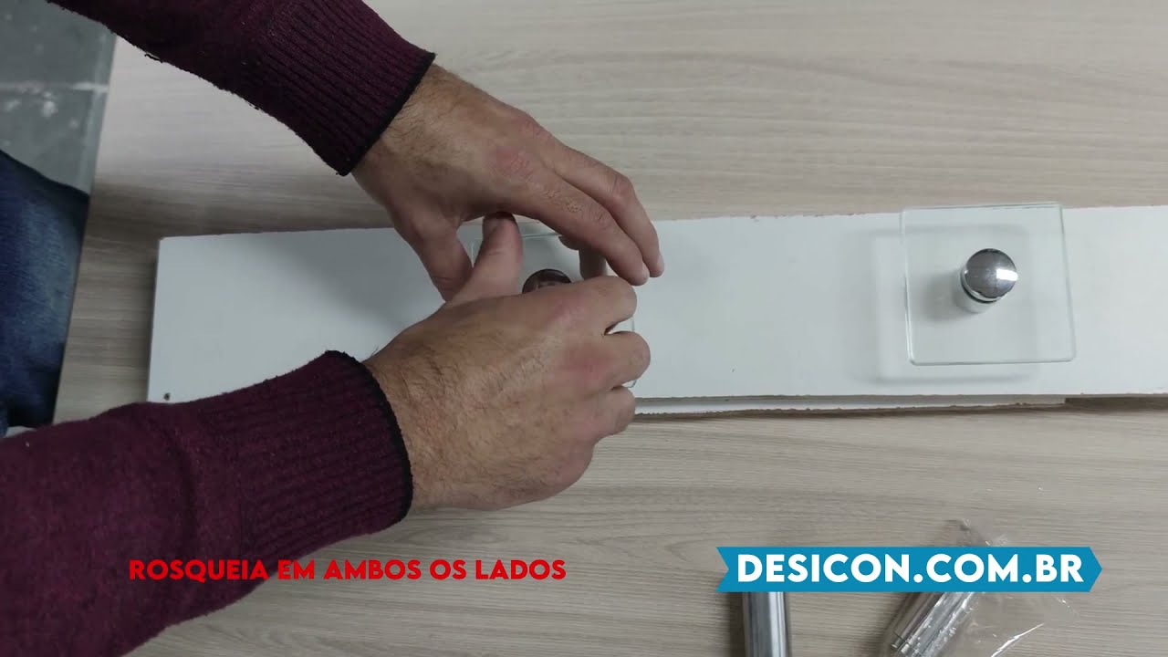 Prolongador Alum&iacute;nio, Como instalar?