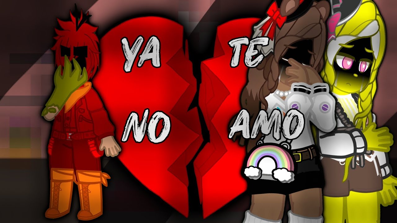 💔Ya no te amo💔//Chica and Freddy//Fnia//Gacha Nebula//Redbord