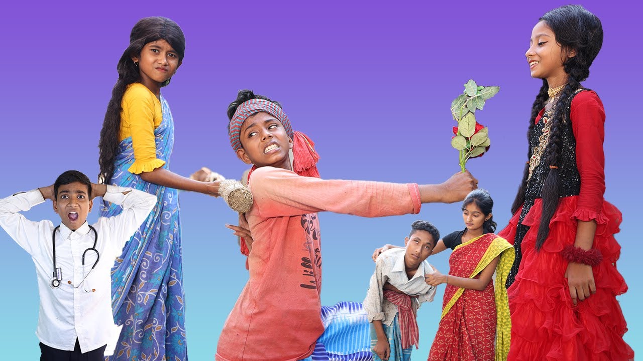 বাংলা দম ফাটা হাঁসির নাটক পোড়া রুটি। Funny Video। Palli Gram TV New Video...