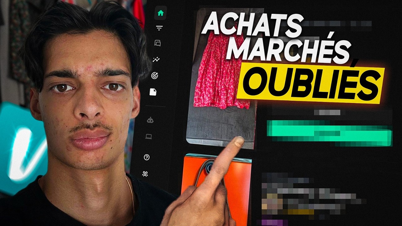 Je vous DÉVOILE comment j'achète sur les Marchés Oubliés ! L'Achat Revente Vinted en 2026