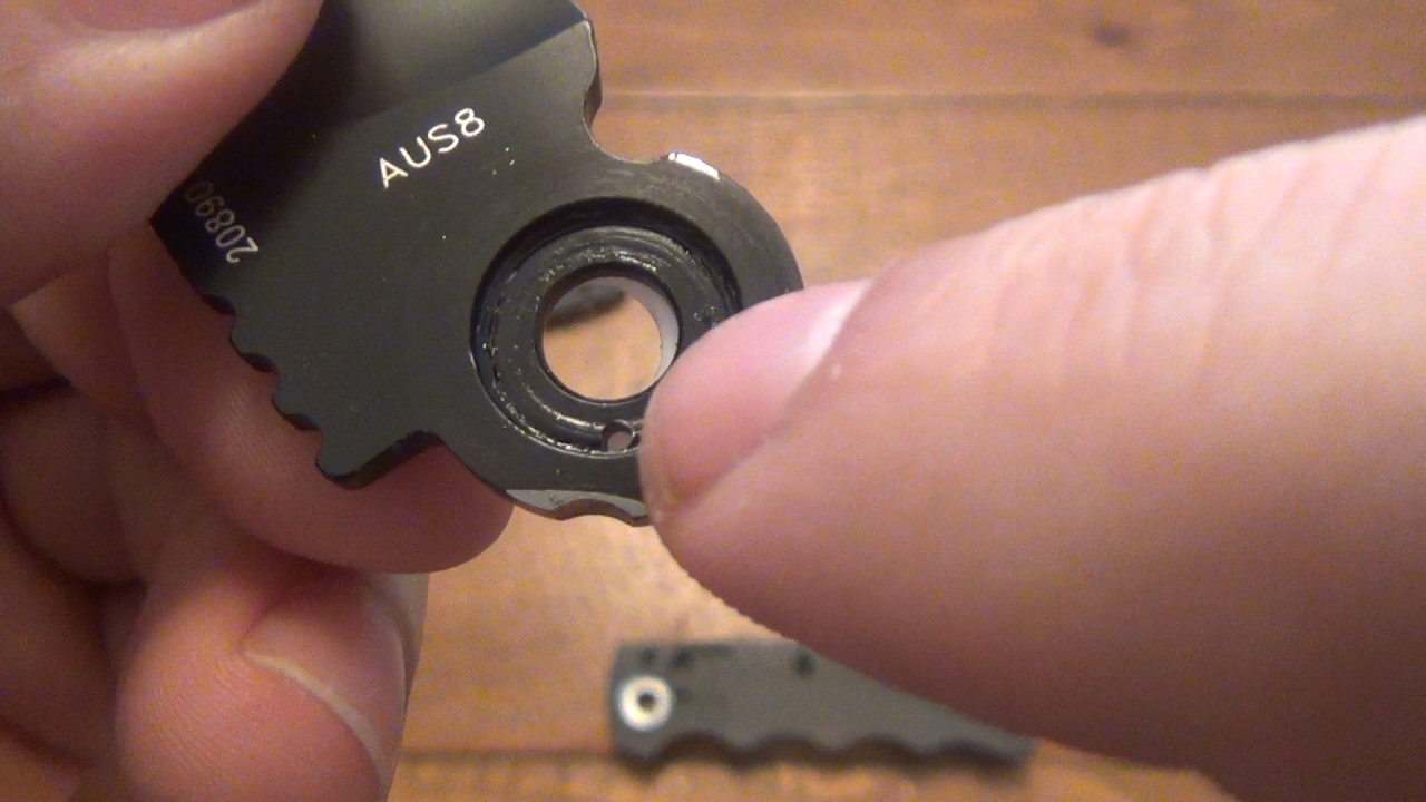 Converting A Push Button Automatic Knife Into A Button Lock Manual (ILLEGAL To LEGAL)
