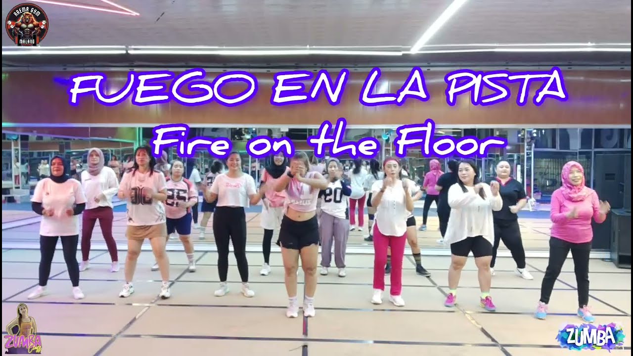 FUEGO EN LA PISTA - Fire on the Floor -Latin Dance Music - Zumba Dance - Anita Malang