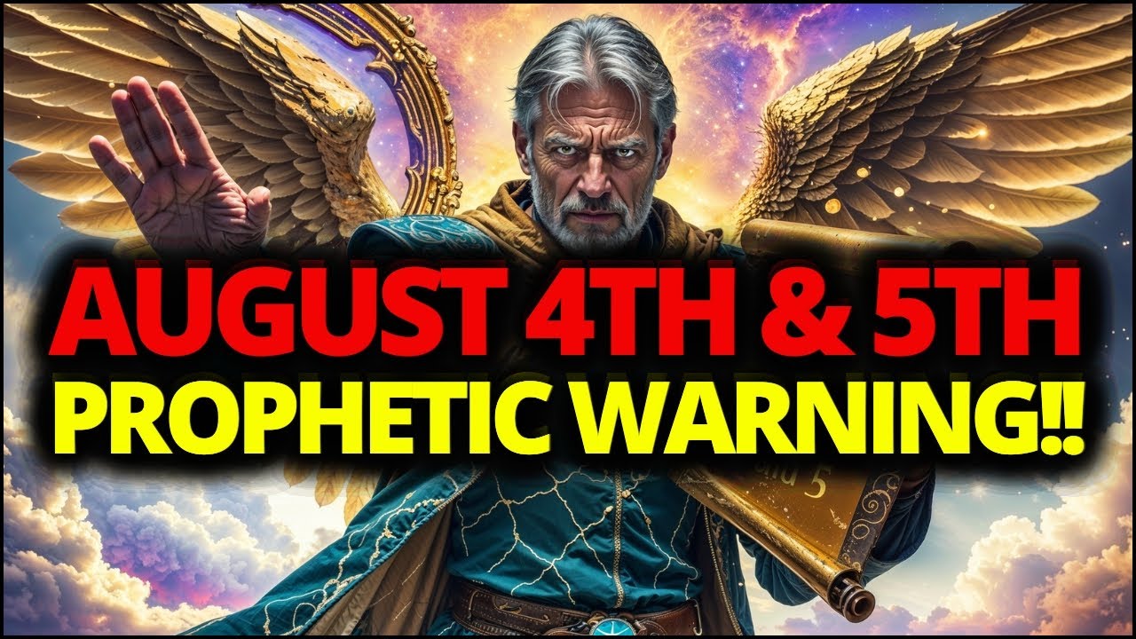 CHOSEN ONES, IGNORING AUGUST 4TH & 5TH COULD COST YOU EVERYTHING — PROPHETIC ALERT 🔔