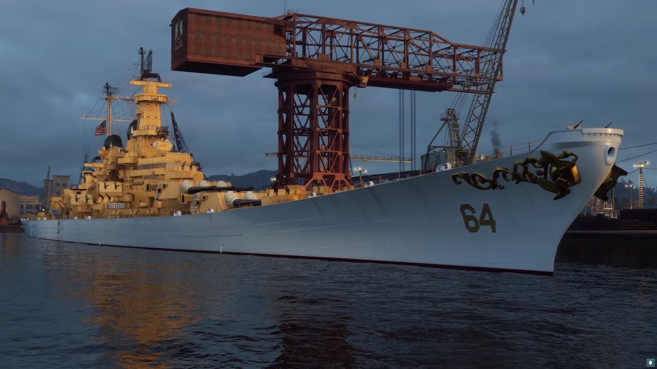 Öne gitme ne olur geriden salvola güzel olur - Wisconsin - World of Warships