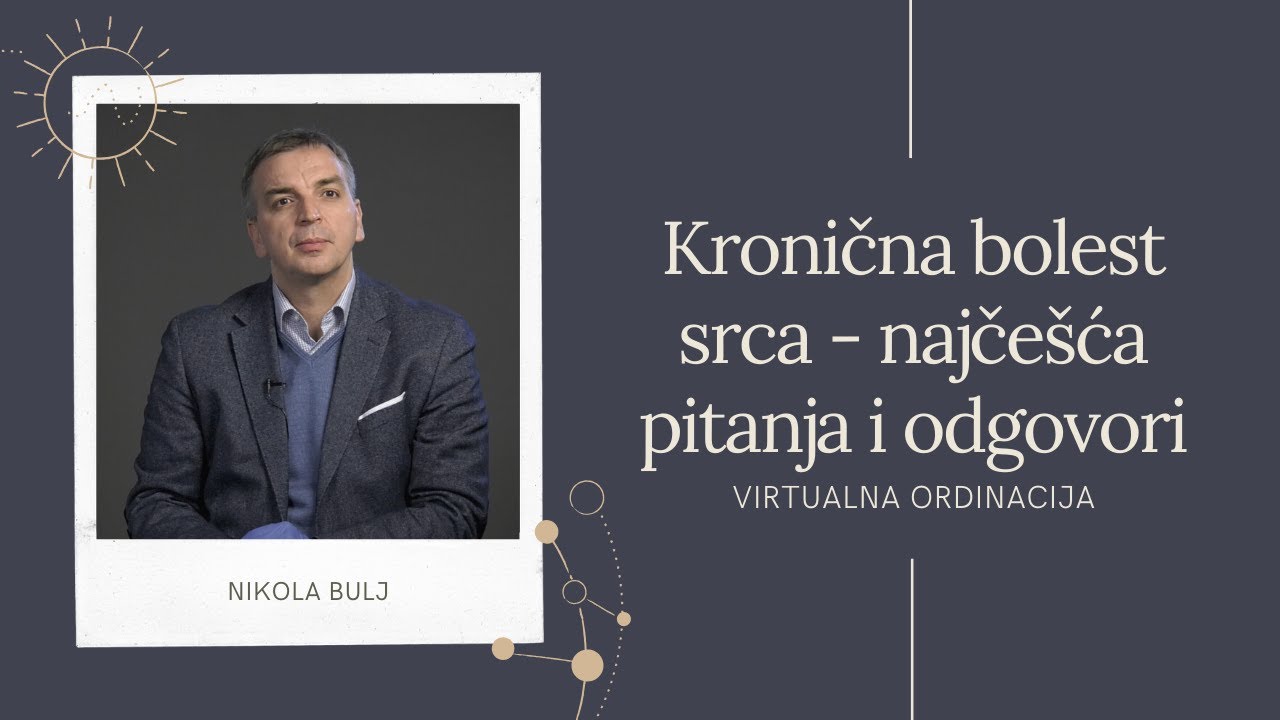 Kronična bolest srca - najčešća pitanja i odgovori