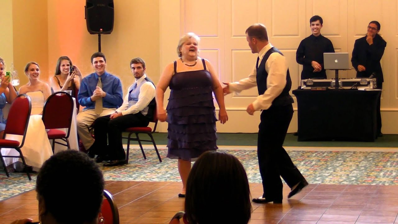 Mother and Son's Fun First Dance