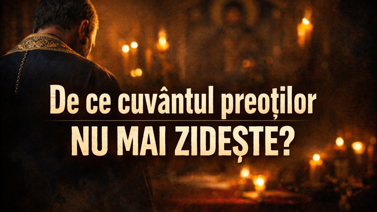 ✝️ De ce predica preoților nu mai zidește? 