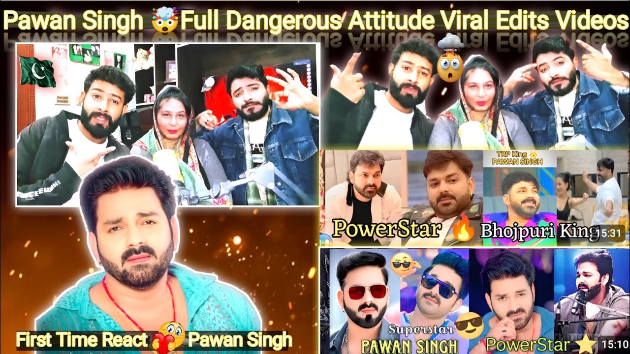Pakistani First Time Reaction To Pawan Sigh Power star Full Dangerous Attitude Viral Reels edits
