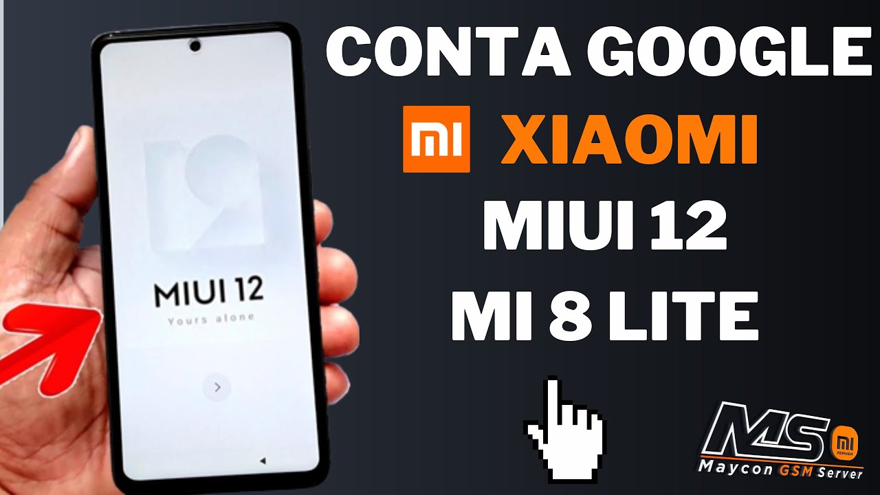 Desbloqueio Conta Google FRP Xiaomi | Mi 8 | Mi 8 Lite | Miui 12 | Atualizado