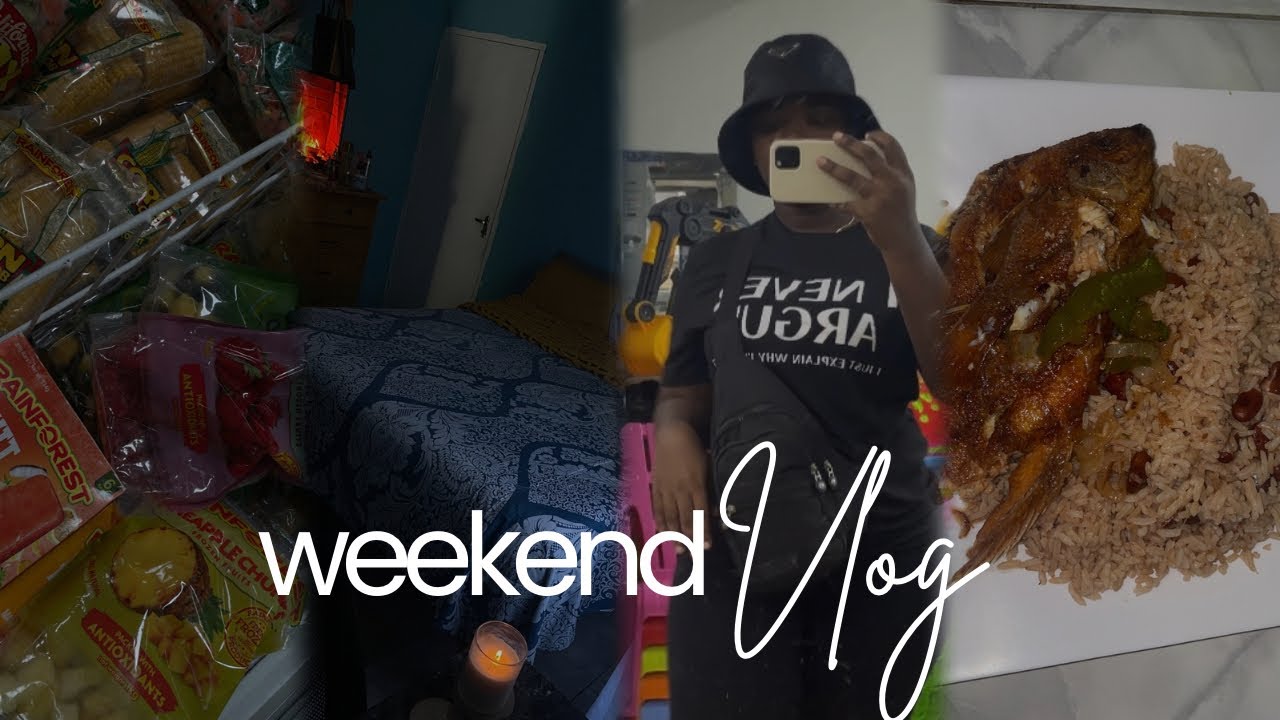 A Realistic Weekend in Jamaica 🇯🇲 | Supermarket Run, Home Reset & Furniture Shopping