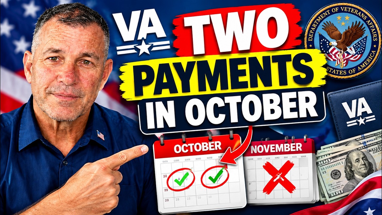 VA Confirms TWO Payments In October &mdash; Why November Has No VA Check