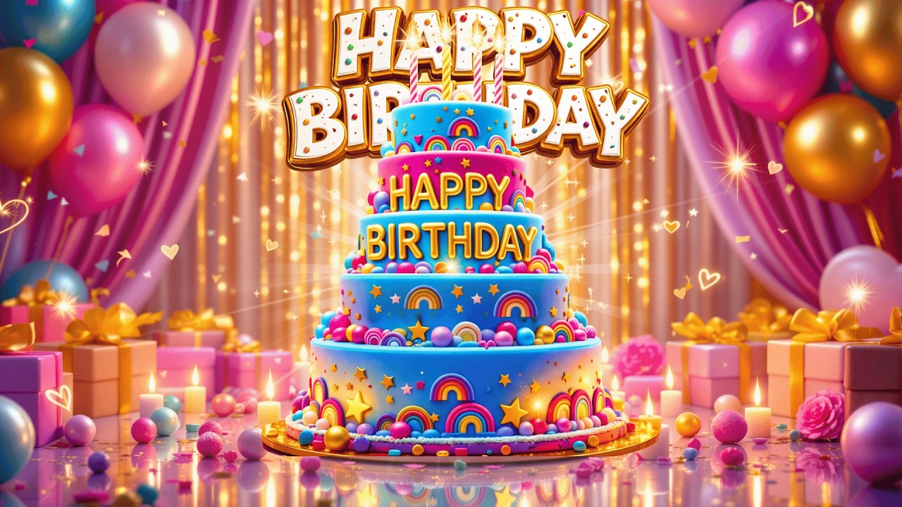 Happy Birthday Song 2026 🎂 Cheerful Birthday Music