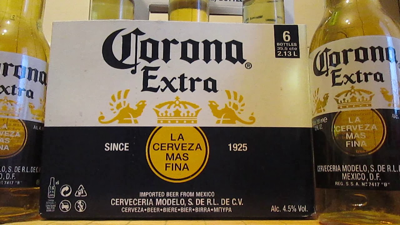 CORONA EXTRA MADE IN MEXICO