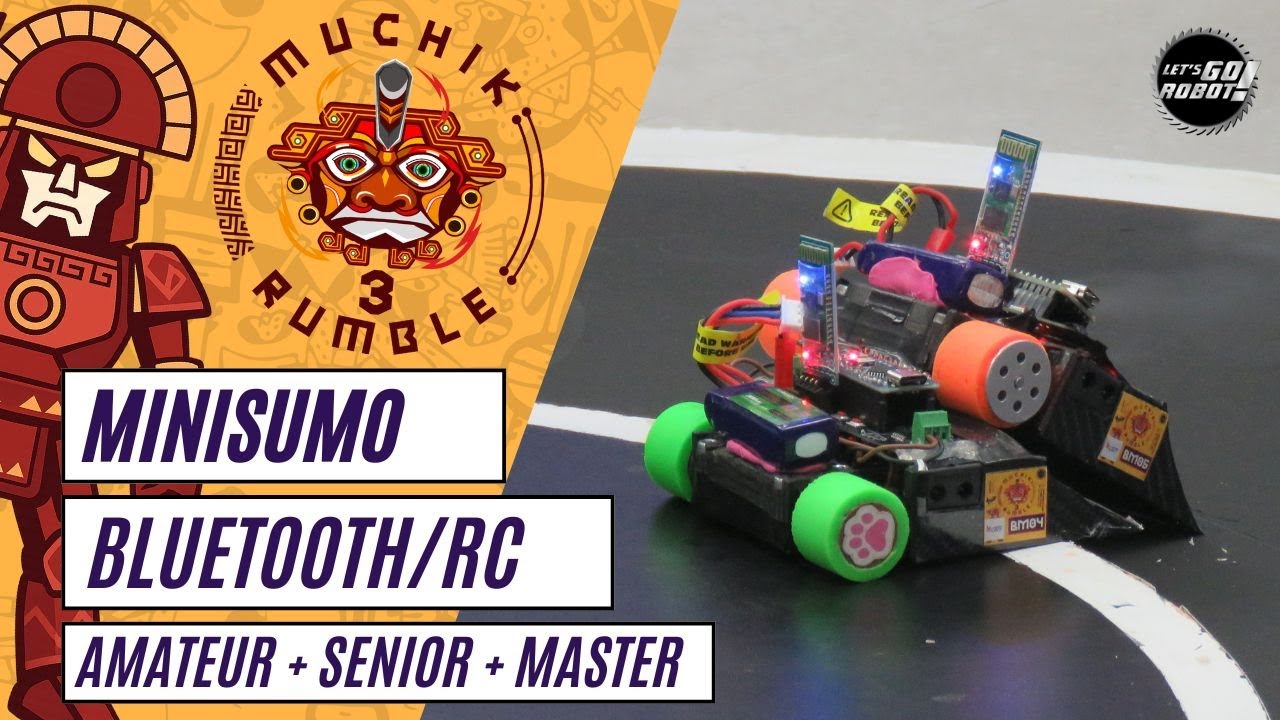 MiniSumo Bluetooth/RC - Muchik Rumble UPAO 3 (Trujillo, Perú)