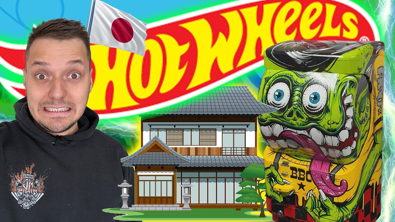 A CASA DO MAIOR CUSTOMIZADOR DE HOT WHEELS DO JAPÃO