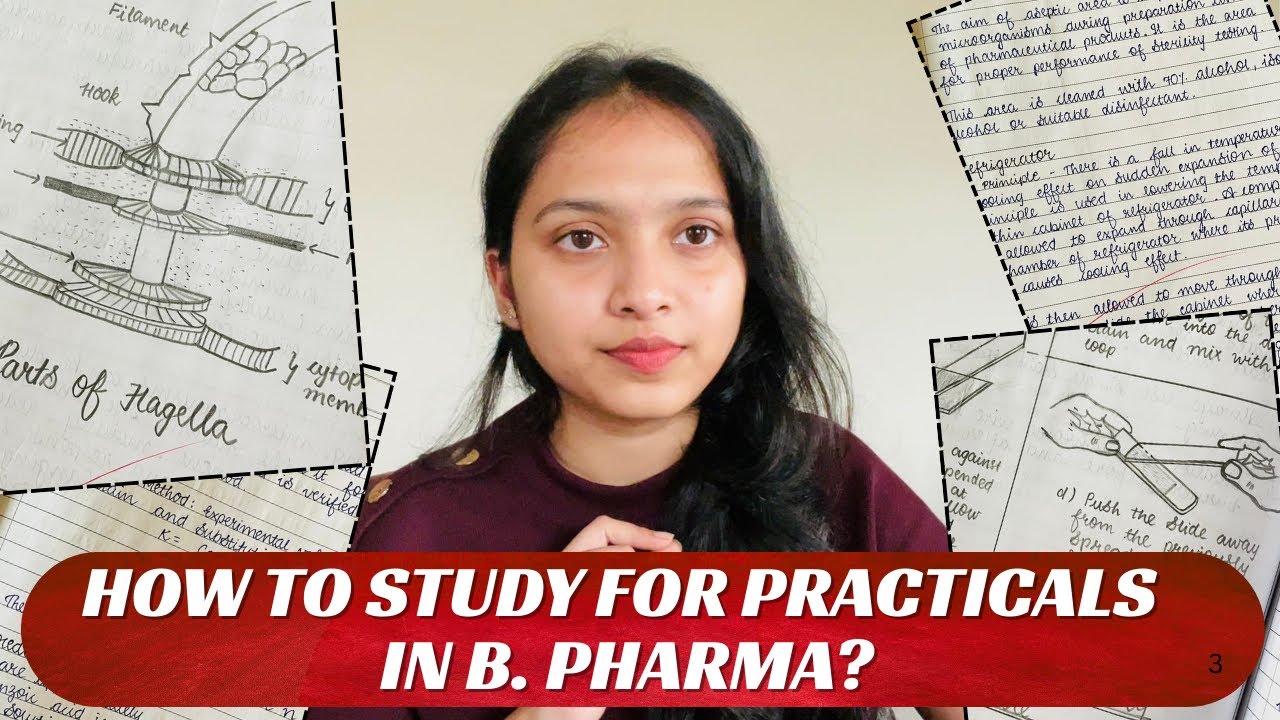 How to prepare for practical exam in B. Pharmacy? 📝
