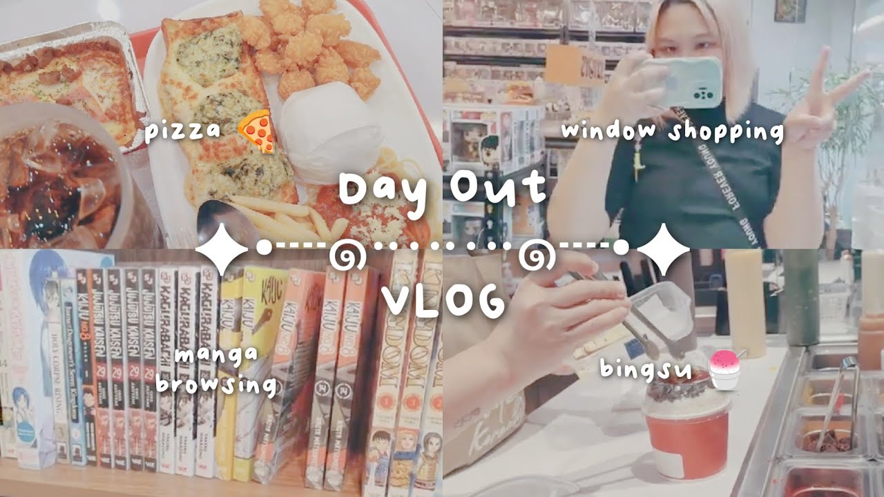 sunday vlog 🍧: bingsu, wandering, window shopping
