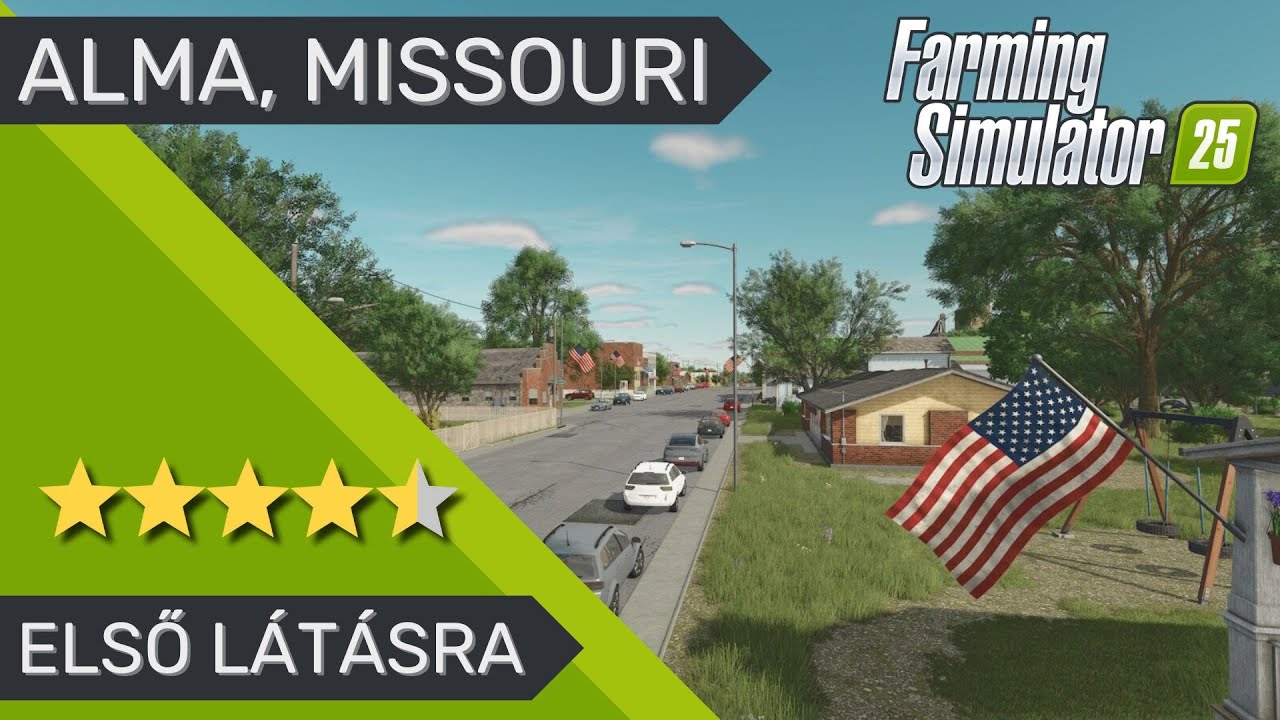 Amerikai map a jav&aacute;b&oacute;l! - Alma, Missouri | Farming Simulator 25
