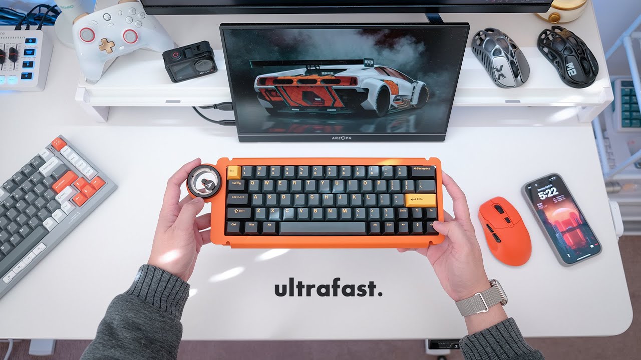 Ultrafast Setup Upgrade 👾 | Ice Ring 63 RT | Chill Gaming Vlog | ASMR ☁️