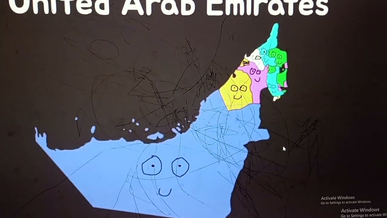 United Arab Emirates Geoghaphy