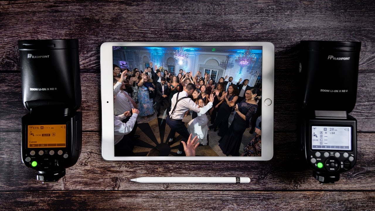 Off Camera Lighting for Wedding Receptions - Simple
