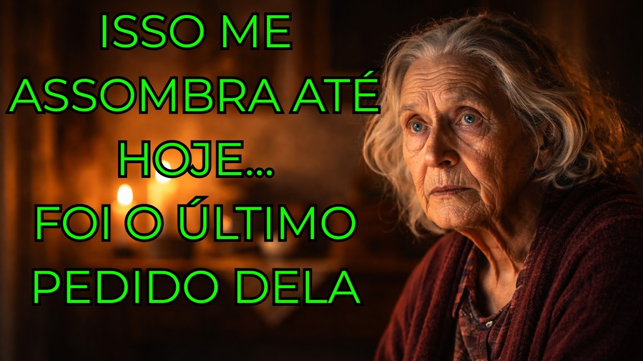 NOS SEUS ÚLTIMOS DIAS, MINHA AVÓ FEZ UM PEDIDO QUE EU NUNCA VOU ESQUECER