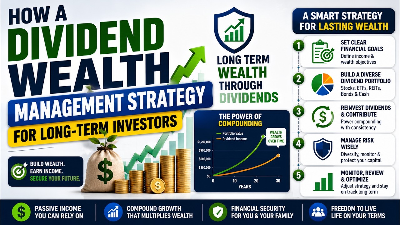 How a Dividend Wealth Management Strategy for Long-Term Investors works