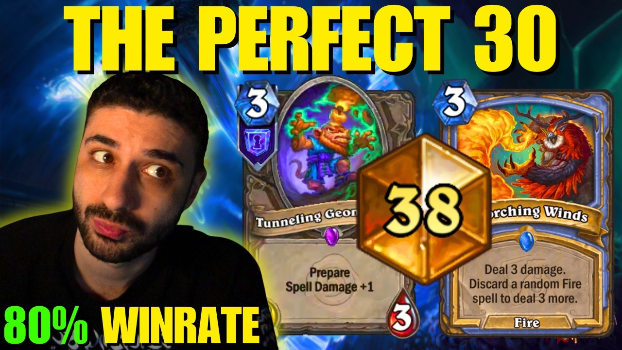ОБНОВЛЕННЫЙ Берн Маг в топ-50 Азии! Разбор колоды + Геймплей | Hearthstone Cataclysm