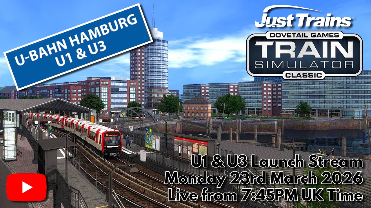 U-Bahn Hamburg U1 & U3 Launch Stream