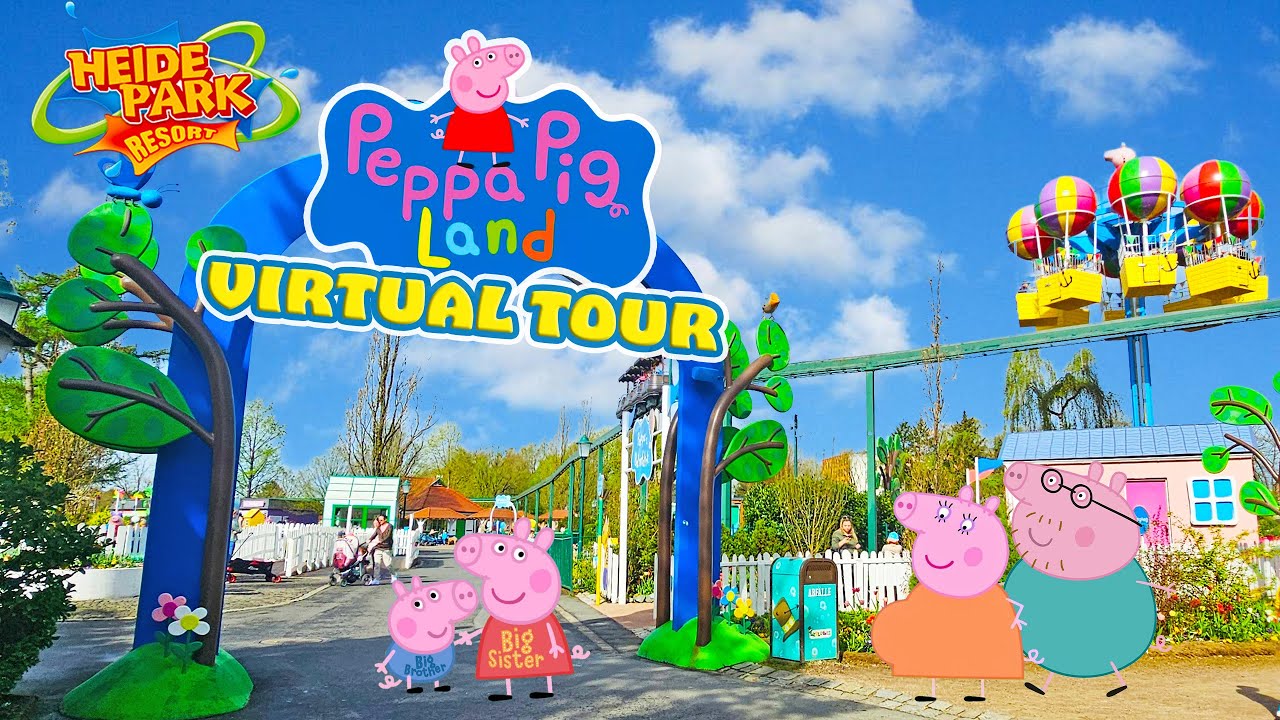 PEPPA PIG LAND Full Virtual Tour at Heide Park Resort (April 2025) [4K]