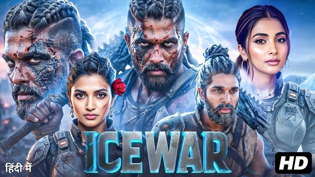 South Blockbuster Action Movie In Hindi Dubbed | Ice War | Allu Arjun & Pooja Hegde HD