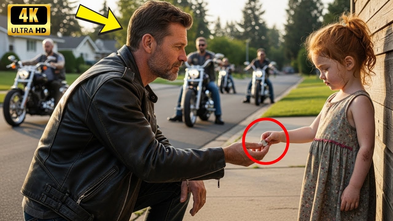 Krankes Kind gibt Biker letzten Cent – am Morgen bringen Hells Angels das Kind zur Schule