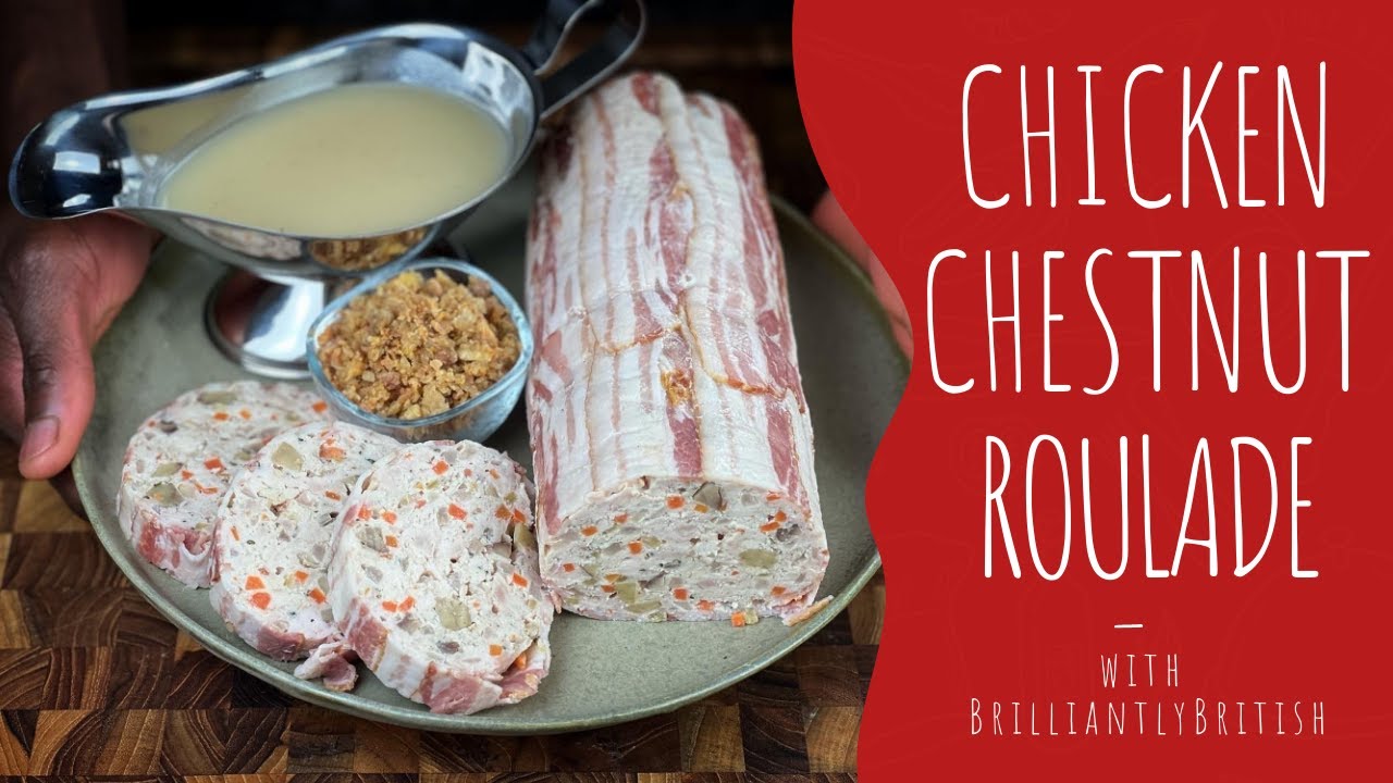 Ep.184 Chicken Chestnut Roulade - How To Make A Delicate Chicken Roulade With A White Wine Sauce
