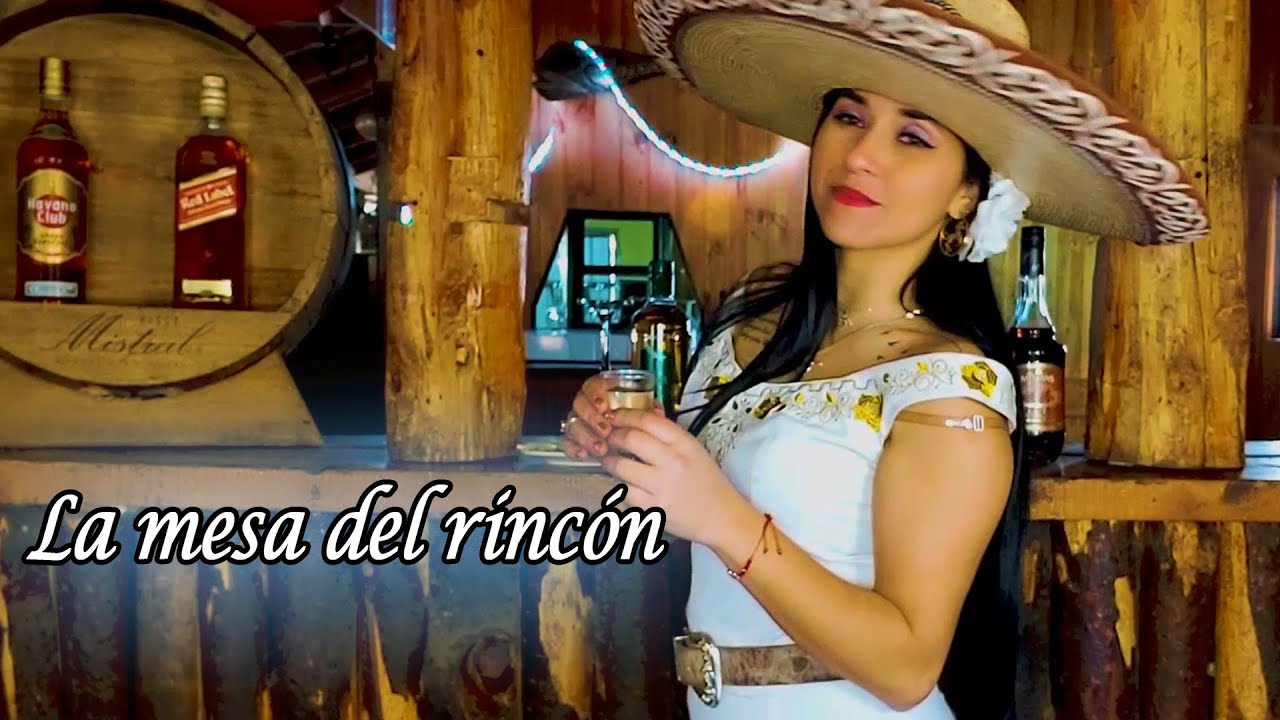 Alexia Lillo -  La mesa del rincón -  la reina de los corridos Música campesina