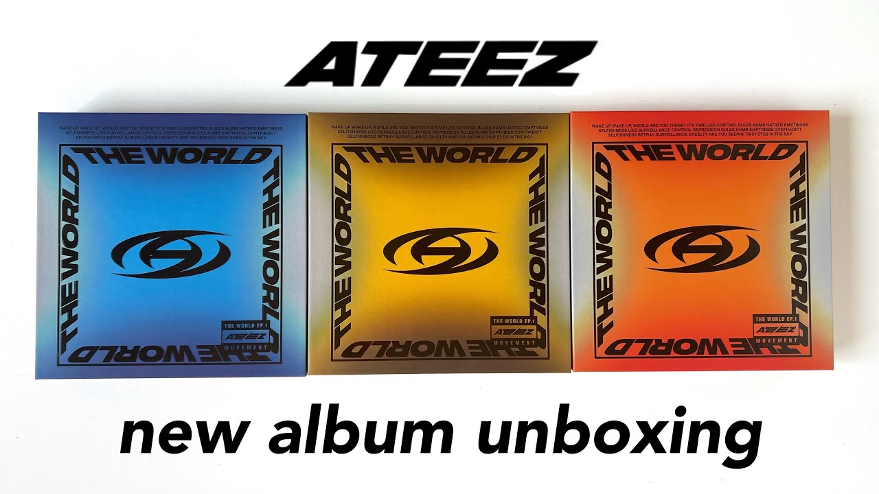 unboxing: ATEEZ THE WORLD EP.1 MOVEMENT