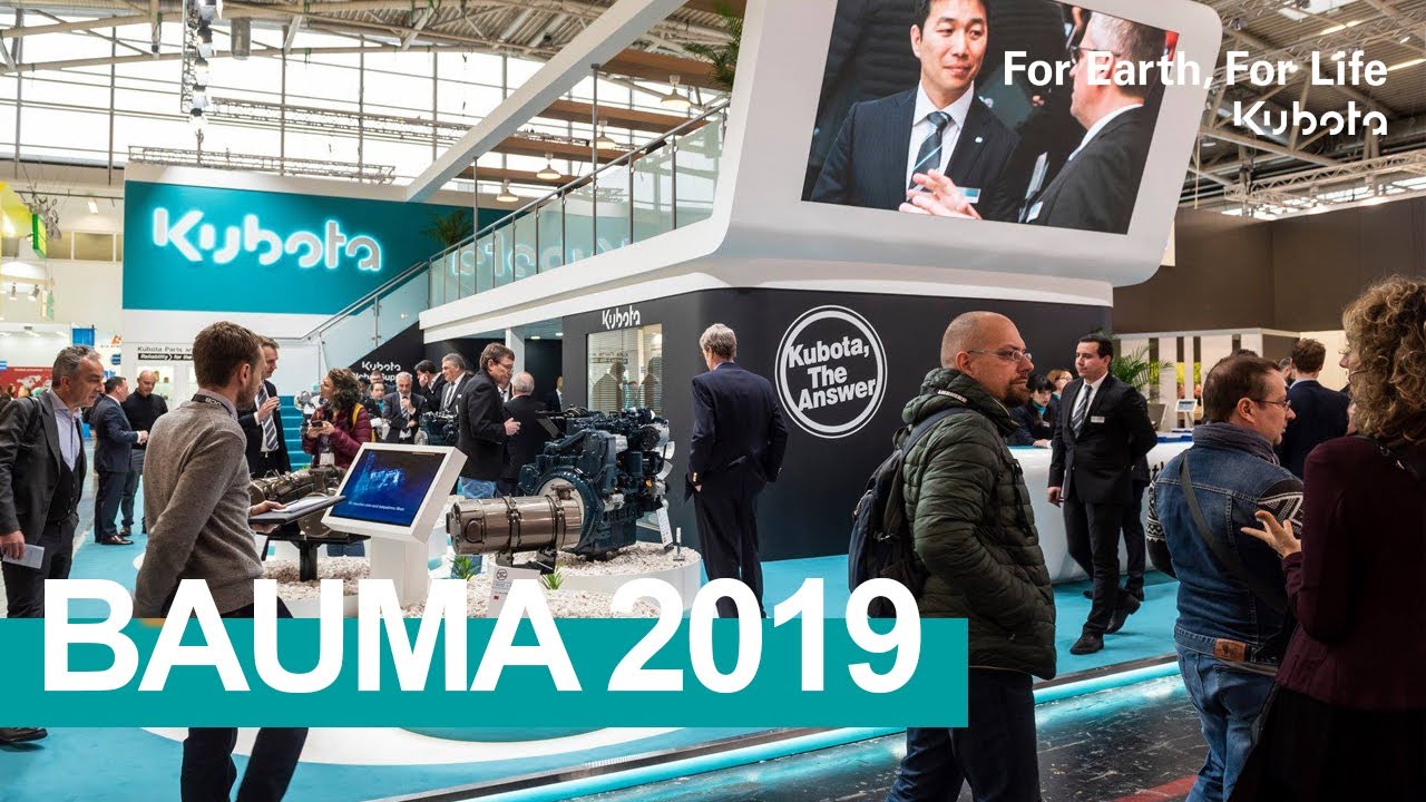 BAUMA2019 : Best of Kubota Engine | 2019