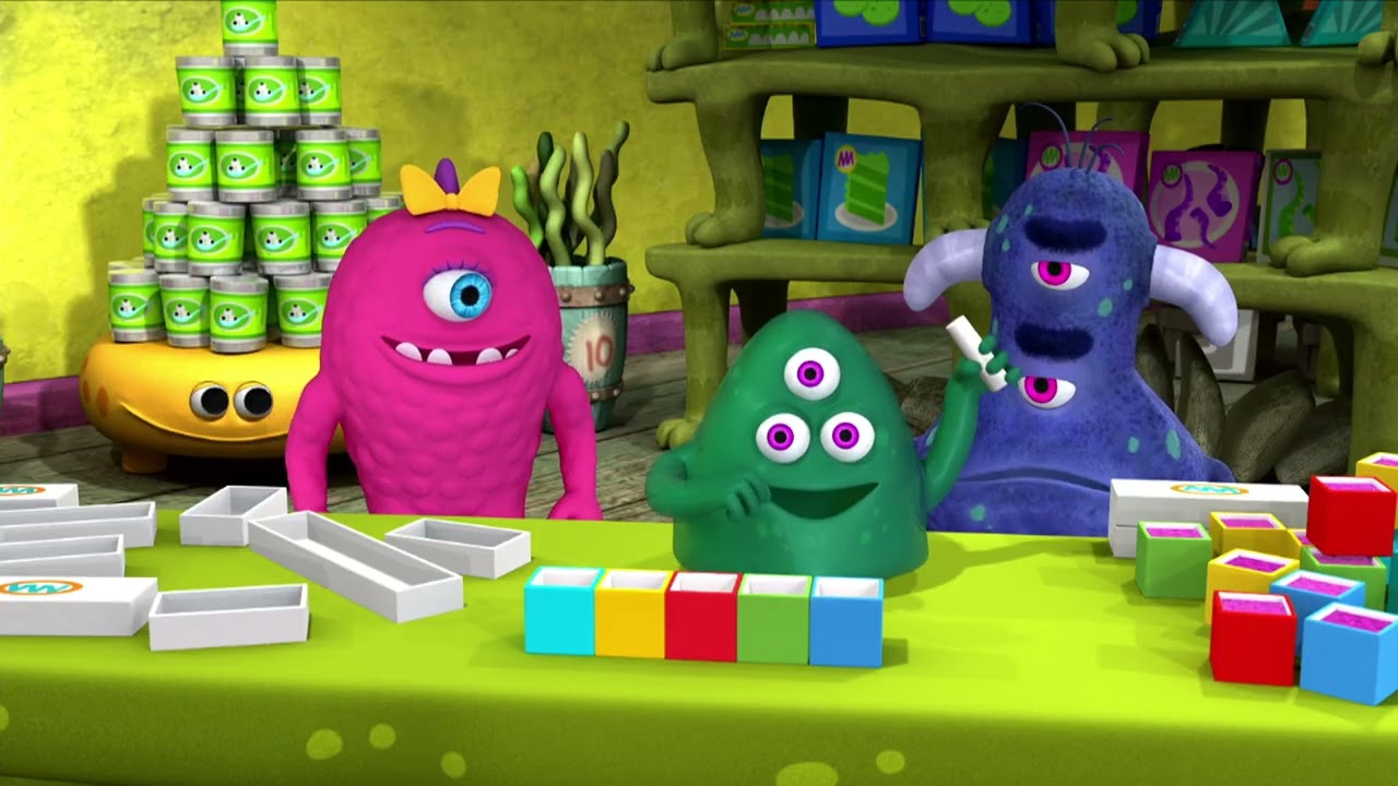 Slime Cube Sale | Learning Math for Kids! | Monster Math Squad