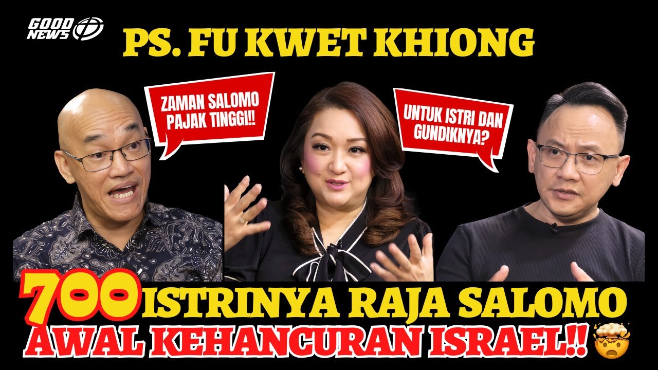 🔥 700 ISTRI RAJA SALOMO = AWAL KEHANCURAN ISRAEL?  Ps. FU KWET KHIONG #pendalamanalkitab #kuasadoa