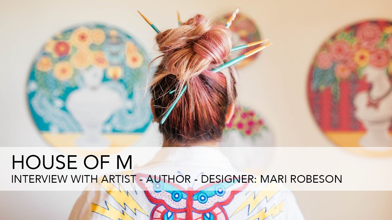 A Glimpse Into The Inspired World Of Artist - Mari Robeson: An Interview by Serena Robeson