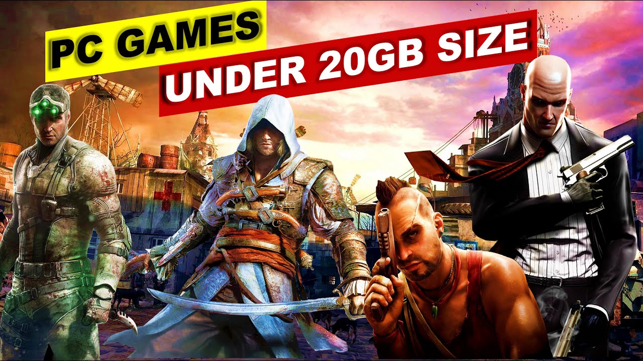 16 Best Low End PC Games Under 20GB Size | 4GB Ram, 8GB Ram High Graphics PC Games
