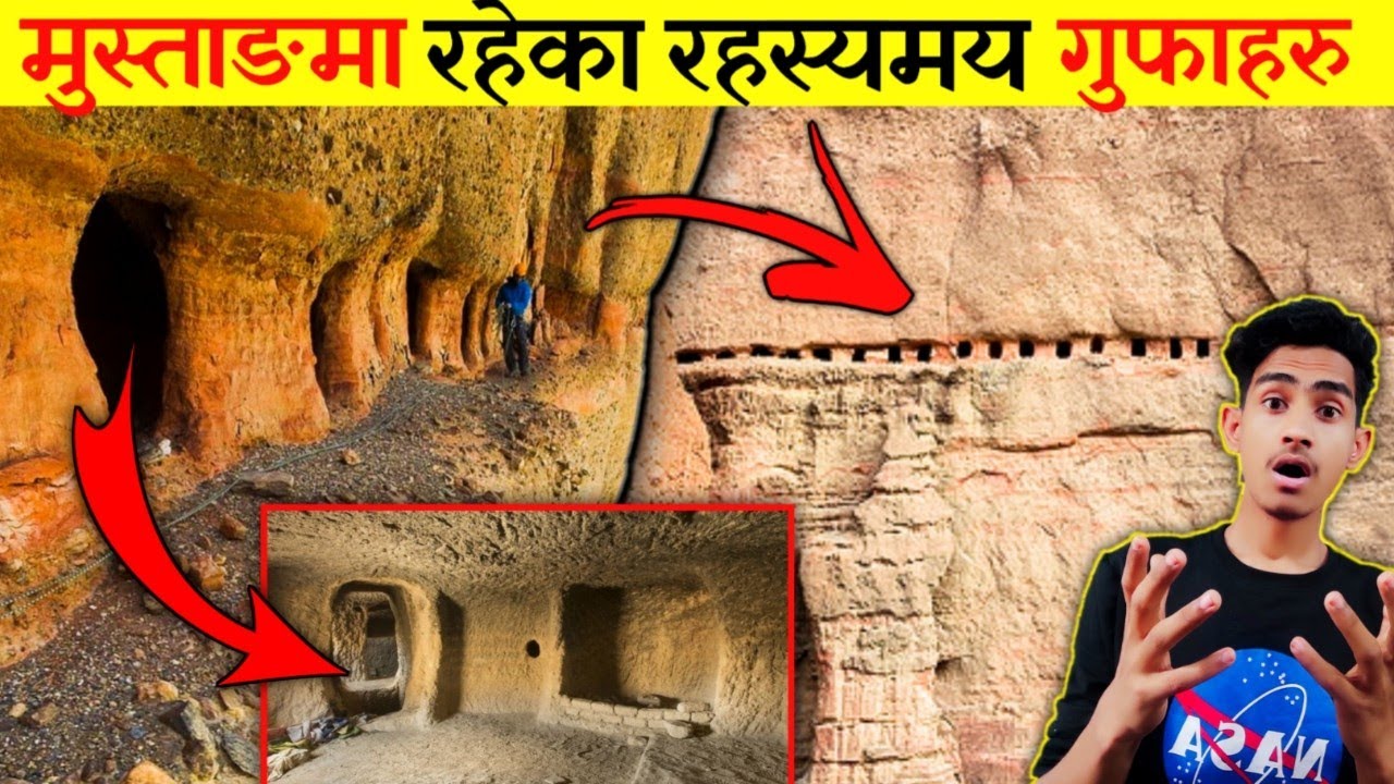 Mysterious Sky Caves In Mustang- Nepal🇳🇵|Top Amazing Random Facts In Nepali |Fact Nepal