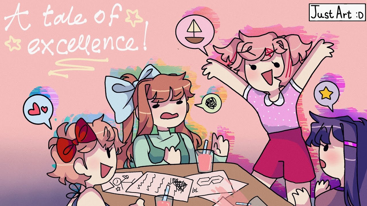 История совершенства!! 🌟👌(DDLC аниматик)
