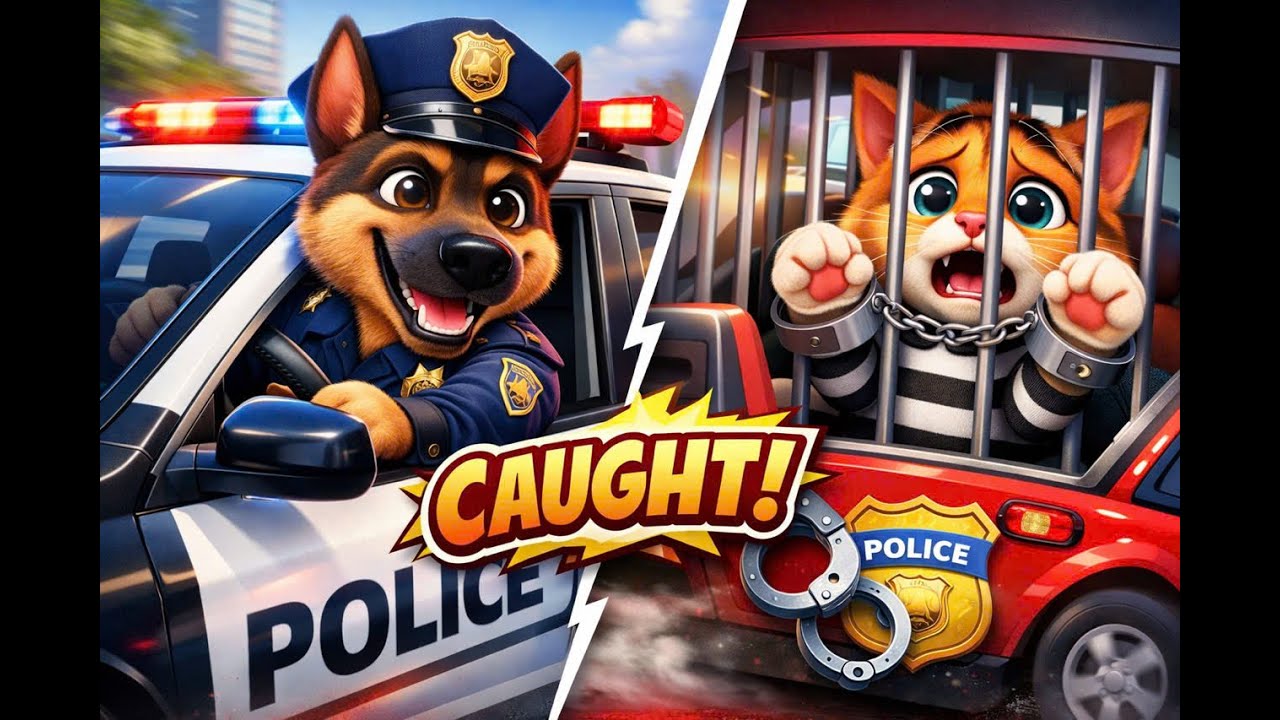 The Police Dog Protecting the City | 3D Animated Film