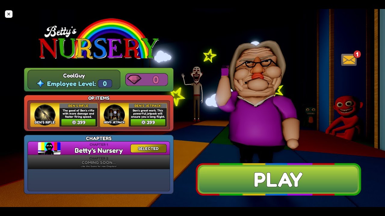 Betty's Nursery 2 Is a Goofy Horror Game