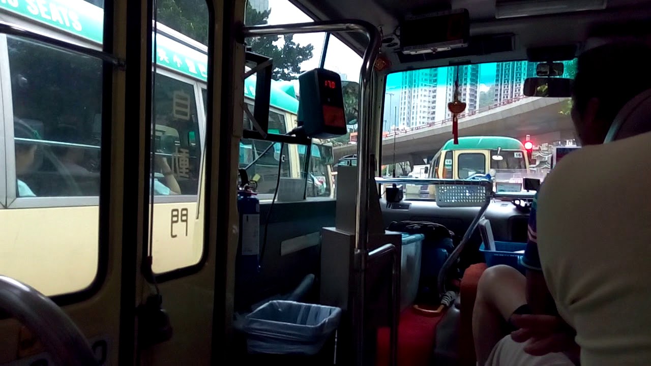 【回顧油渣輝煌年代】紅色小巴 DF3700@旺角-西貢 行車紀錄
