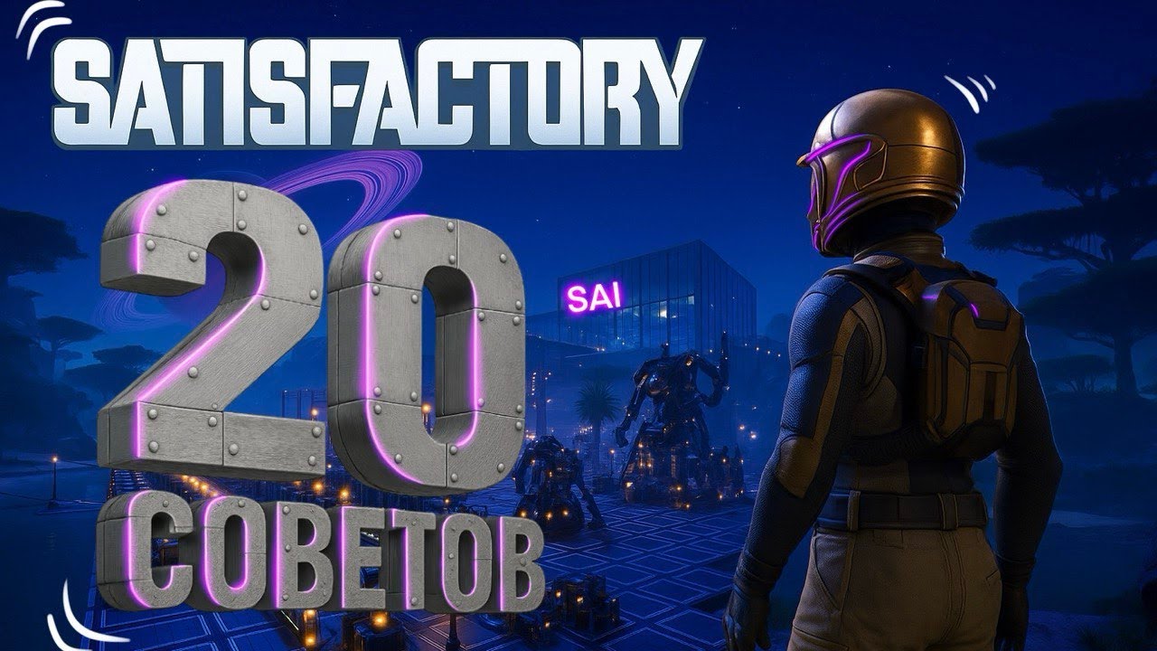 Секреты идеального производства: 20 советов для Satisfactory